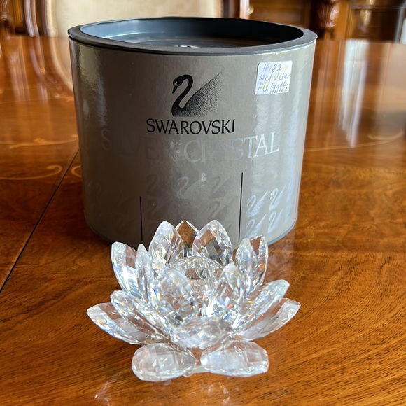 Swarovski Other - Swarovski Med Water Lili Candle Holder.  Made in Austria